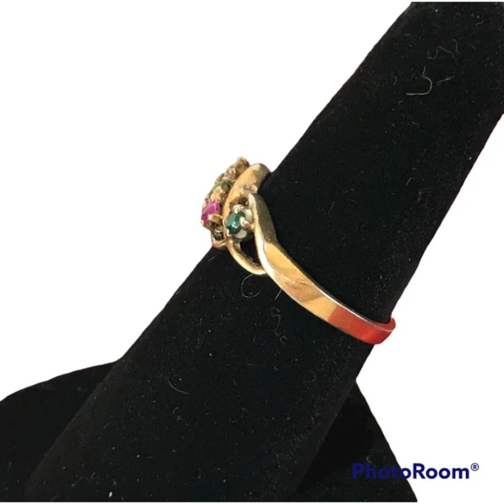 Zales Mothers Ring - Size 8 - Picture 2 of 4